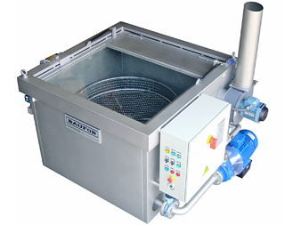 Rotary basket parts washer